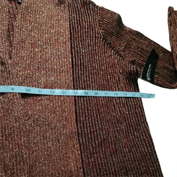 Jones New York Collection Woman 2 Ton Red Cardigan Sweater Longsleeve Size 2X - Picture 6 of 9